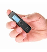Dijital Ekranlı 32 GB Ses Kayıt Cihazı MP3 Çalar 350 saat Kayıt