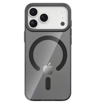 Mey İthalat® iPhone 17 Pro PC Blank Magsafe Kapak - Siyah