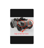 DOLU MARKA  AKÜLÜ 8097 DAYTONA  AKÜLÜ ARABALAR İÇİN ÖN FAR CAM
