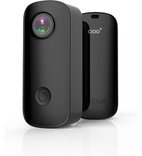 C100+ 4K UHD Mini Aksiyon Kamerası 4K 30FPS 15MP Küçük ve Taşınabilir 115 º Görüş Açısı Koruyucu Kasa İle 30 Metreye Kadar Dalış WiFİ 2.4 GHZ Spor Amaçlı Kullanım Siyah