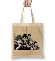 Haikyuu Karasuno Bez Çanta Uzun Saplı