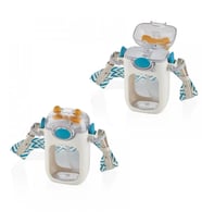 VAGONLİFE DILLER PİPETLİ MATARA  T-4015 400ML BEYAZ (Çok Renkli)