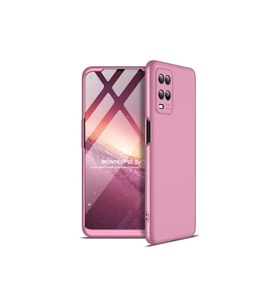 Oppo A54 4G Uyumlu Kılıf Zore Ays Kapak (Rose Gold Altın)