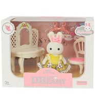 Bay Dreamy Mini Tavşan Aksesuarlı Şifonyer Set