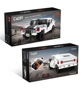 C55022W CADA Humvee Jeep Blok Seti 328 Parça-Vagon life