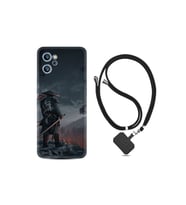 Reeder S19 Max Pro Kılıf Desenli Ipli Boyun Askılı Resimli Figür Warrior 1653