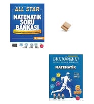 Newton LGS 2027 8. Sınıf Matematik All Star Sınıf Soru Bankası ve Kondisyon Deneme + Telefon Standı
