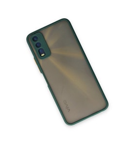 Vivo Y11s Kılıf Montreal  Kapak - Yeşil