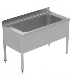 Electrolux Professional Yıkama-süzme Tezgahı, 1 Evye (1280x540x350 Mm) - 1400 Mm, Plus GVLP1401SE