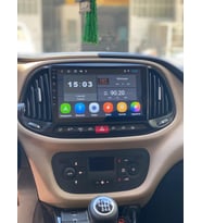 FİAT DOBLO 2015-23 4GB RAM CARPLAY+AND.AUTO NAVİGASYON DVD KAMERA