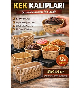 Molino Mln-11060 K.d.dörtgen Des.li Kek Kalıb