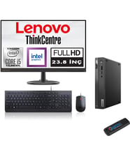 Lenovo Thinkcentre Neo 50Q Gen 4 Intel Core I5-13420H 32GB 2tb SSD 23.8 Inç Monitör Windows 11 Pro Mini Bilgisayar M12LN006KTRP11 + Zetta Flash Bellek