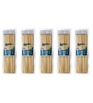 Dolphin Bambu Ahşap Çöp Şiş - 25 Cm. - 100 lü 5 Paket