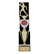 ODAK KUPA - Figürlü Kupalar - Masa Tenisi Kadın Figürlü Kupalar FG-042 C - 41 cm