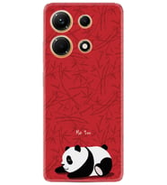 Infınıx Note 30 Kılıf Resimli Desenli Silikon Platinium Series Sleeping Panda 1810