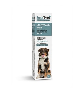 ona’Pets Köpekler için Bağışıklık Sistemi Güçlendirici Multivitamin Paste Malt 100Mg