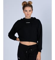 Kappa 341H3LW005 Logo 365 Digi Kadın Sweatshirt (Siyah)