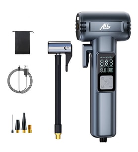 Ally ST-5530 Dijital Şarjlı Araç Lastik Hava Şişirme Pompası Powerbank Pencer - SSSSSS3281-5