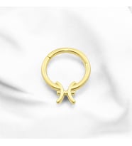 Glorria Altın Balık Burcu Halka Helix Piercing