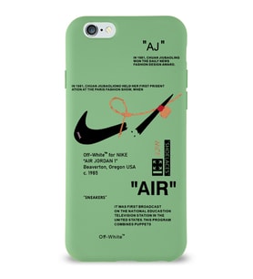Apple iPhone 6 S Uyumlu Lansman Kılıf Sneakers Tasarımlı Altı Kapalı İçi Kadife Kaplı Silikon Kapak (Şeffaf)