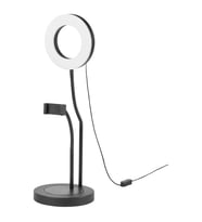 Telefon Tutuculu LED Işık, Siyah-Beyaz, 60x20 cm