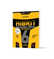 6. Sınıf Hibrit Matematik Soru Bankası-Bağlam Temelli Sorular ve Güncel Müftedat