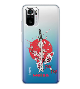 Xiaomi Cut Face Tasarımlı Şeffaf Telefon Kılıfı