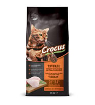 Crocus Tavuk Etli Yetişkin Kedi Maması 15 Kg