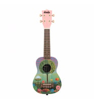 Kala Ukadelic Soprano Ukulele (Uketopia)