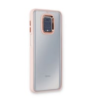 Xiaomi Redmi Note 9 Pro Kılıf Dora Kapak - Pudra
