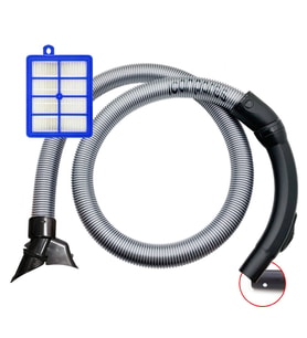 Philips Uyumlu FC 9215 Marathon Süpürge Güçlü Hortumu ve Hepa Filtresi