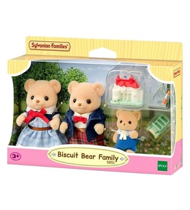 Sylvanian Families Bisküvi Ayı Ailesi ESF5851