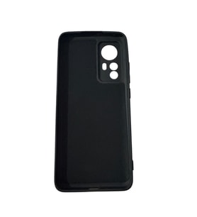 Redmi 12 ile Uyumlu Cappy Silikon Kılıf Siyah