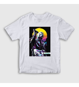 Presmono Unisex Çocuk Beyaz Thom Yorke Radiohead T-Shirt 104648tt (Beyaz)