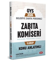 Belediye Zabıta Personeli Zabıta Komiseri 9. Grup Konu Anlatımlı Data Yayınları