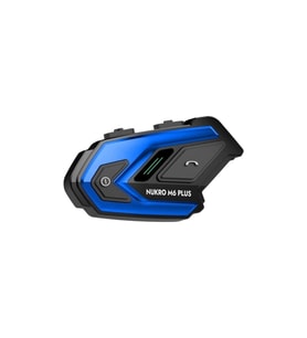 Nukrotech Nukro M6 PLUS Bluetooth 6 Kişilik İnterkom Mavi (6 Kişi Bağlantılı ve 