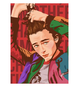 Timothee Chalamet Tablo Ahşap Poster Dekoratif