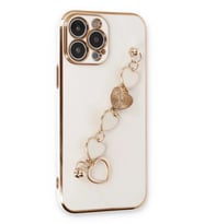 Durukar® iPhone 14 Pro Max Kılıf Esila Silikon - Beyaz