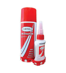 Cartell Hızlı Yapıştırıcı Seti 200 Ml