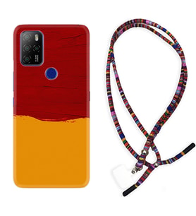 Omix X300 X500 X400 X600 X700 Kılıf Boyun Asklı Rasta Silikon Sarı Kırmızı Boya 1708