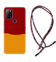 Omix X300 X500 X400 X600 X700 Kılıf Boyun Asklı Rasta Silikon Sarı Kırmızı Boya 1708