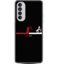 Oppo Reno 4 Pro Kılıf Silikon Desen Dead Line 1662