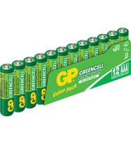 GP İnce AAA 12'li Kalem Pil 24G-VS12