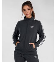UMBRO Modal Kumaş Kadın Siyah Fermuarlı Spor Sweatshirt VC0064