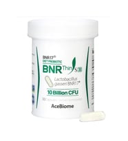 AceBiome BNRThin S30, Lactobacillus Gasseri BNR17, 10 Billion CFU, 30Capsules.