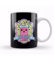 Cute Boba Queen Kawaii Bubble Tea Boba Anime Kupa Bardak Porselen