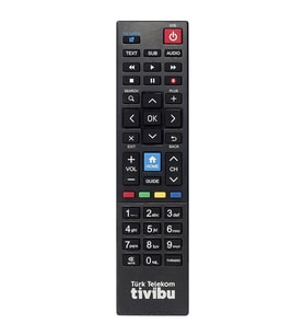 TIVIBU HOME+TV APPS TUŞLU UYDU 2020 KUMANDASI
