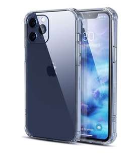 Apple iPhone 12 Pro Kılıf Kamera Korumalı Şeffaf Silikon Kılıf Arka Kapak