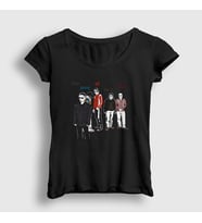 Presmono Kadın Siyah Band Radiohead T-Shirt 291158tt
