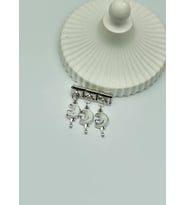 Çelik Silver İtalyan Charm - 25crm123
